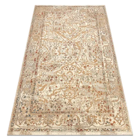 SOHO Wool Rug in natural beige and terracotta, a stylish home accessory