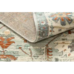 Wool rug for outdoor use in garden or terrace, weather-resistant