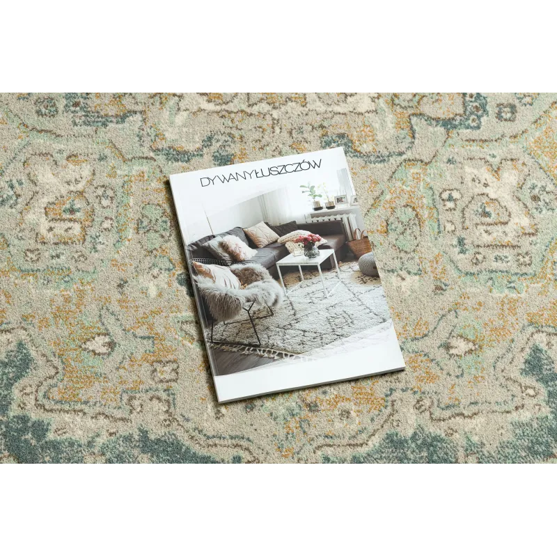 Stylish green and blue SOHO rug perfect for contemporary spaces