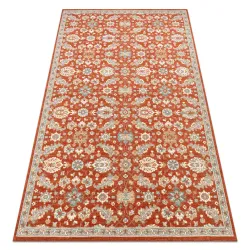 SOHO Wool Rug Terracotta Floral