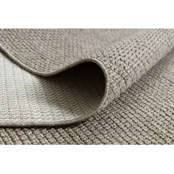 Modern CASABLANCA LOOP Brown Rug, perfect for living room decor