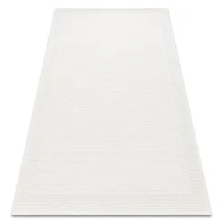 Rug TIMO 5979 SISAL ROPE outdoor frame white - 2ND GRADE