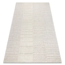 FLUX Wool Geometric Rug Beige