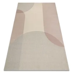 FLUX 461.7 Beige Pink Wool Rug