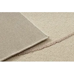 FLUX wool rug with geometric pattern, cozy for the bedroom