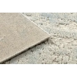 Textured abstract wool rug FLUX, suitable for stylish home decor