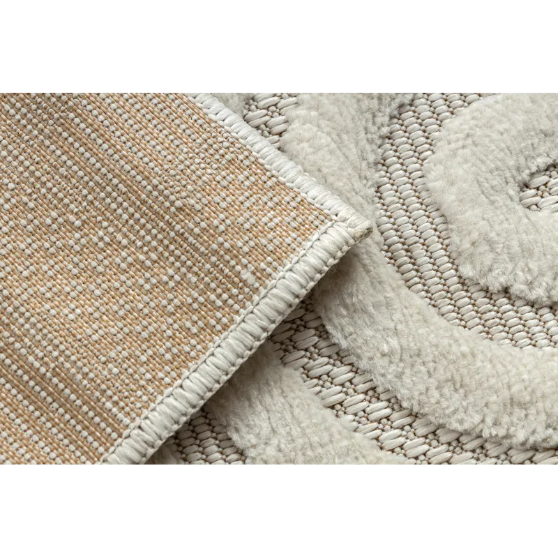 SANTO Sisal Geometric White Rug