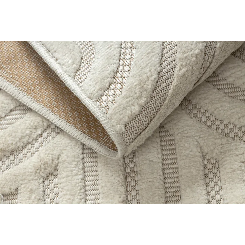 SANTO Sisal Geometric White Rug