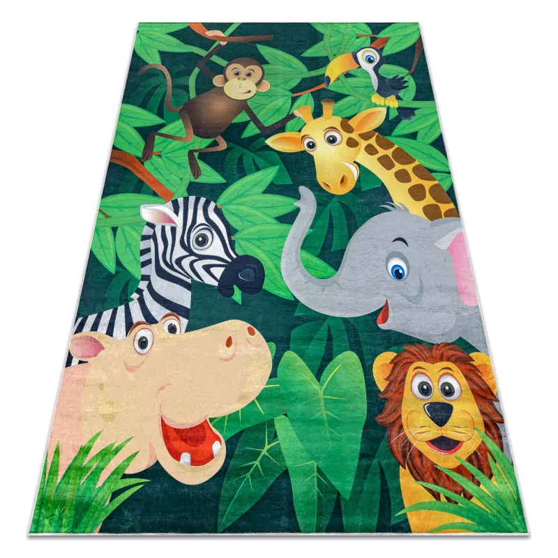 BAMBINO 2705 African Animals Washable Rug