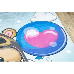 Washable Rug BAMBINO 43030 Teddy Bear