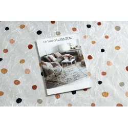 BAMBINO 47890 Dots Round Washable Rug