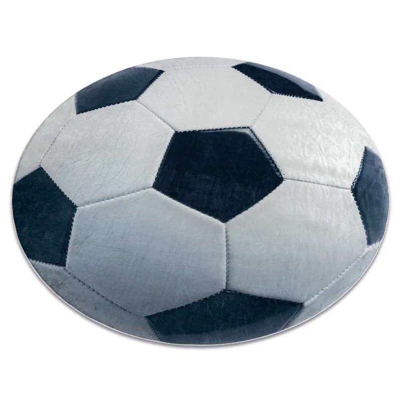 BAMBINO 38540 Round Washable Football Rug