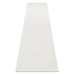 Rug, runner TIMO 5979 ROPE SISAL outdoor frame white - 2ND GRADE