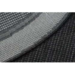 TIMO 5000 Round Outdoor Sisal Rug Black