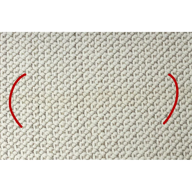 Modern Nano FH92A White Rug, perfect for bedrooms and living areas