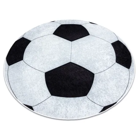 JUNIOR Washable Football Circle Rug