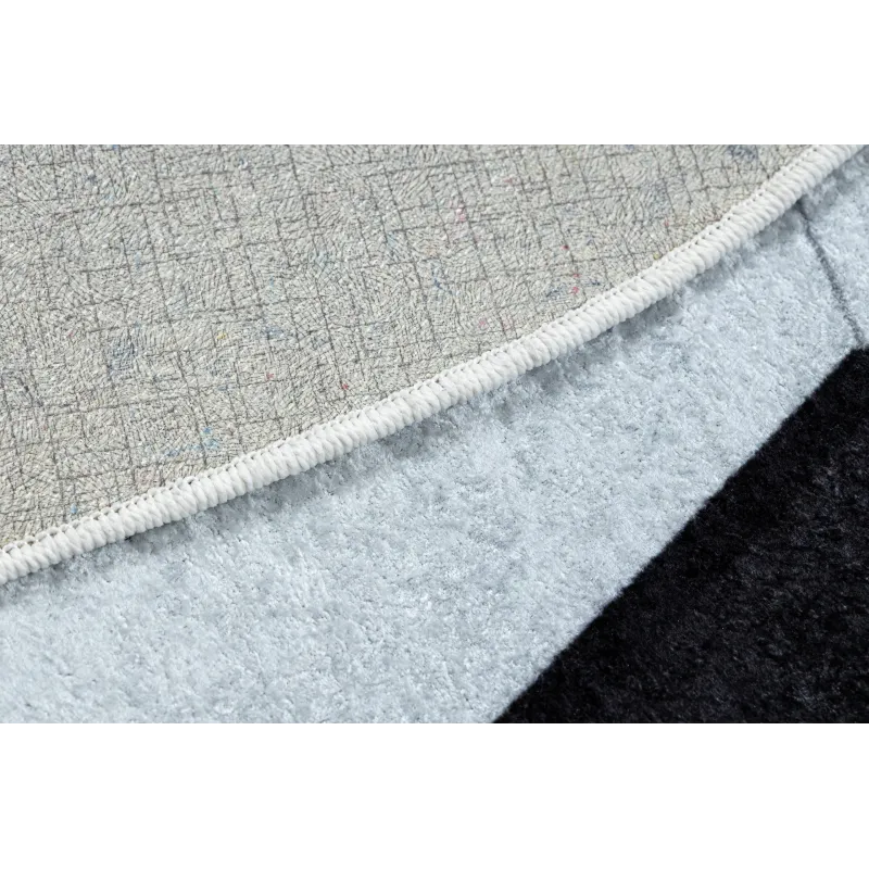 JUNIOR Washable Football Circle Rug