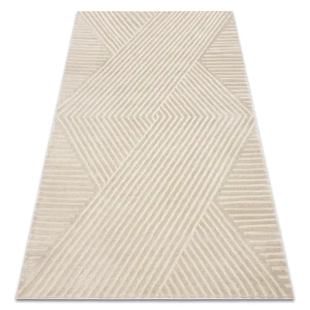 BALANCE 1503 taupe rug, geometric design, modern carpet for home decor