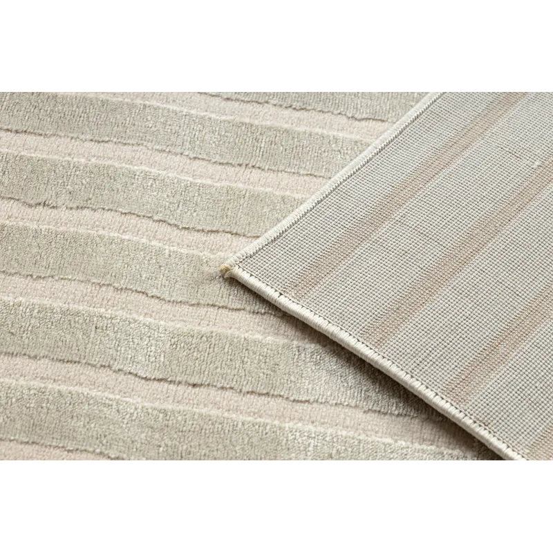 BALANCE 1918 taupe rug with structural design, ideal for contemporary spaces
