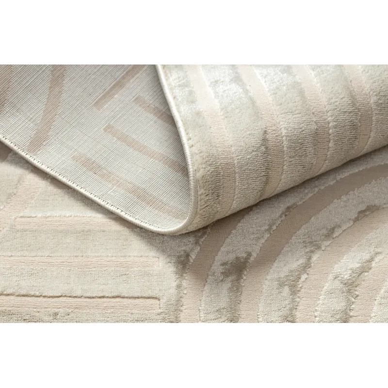 BALANCE 1918 rug, perfect for living rooms or bedrooms in taupe color