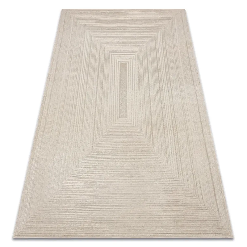 BALANCE 8788 taupe geometric rug, stylish and modern design