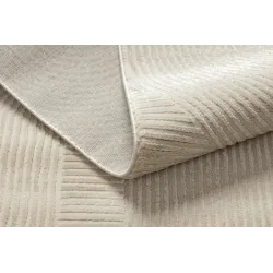 Modern BALANCE 9086 taupe rug for living room or bedroom