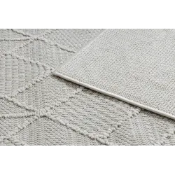 JERSEY 19231 Cream Geometric BOHO Rug