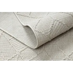 JERSEY 19231 Cream Geometric BOHO Rug