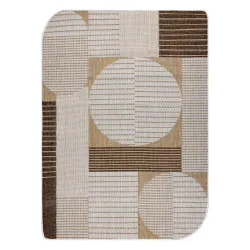 ORGANIC 2769 Geometric Cream Rug