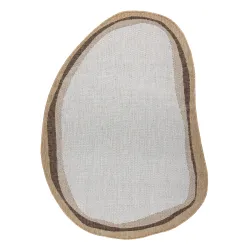 ORGANIC Stone 2125 Sisal Cream Rug