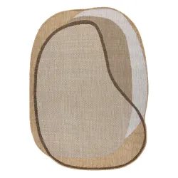 ORGANIC Stone 2123 Sisal Beige Rug
