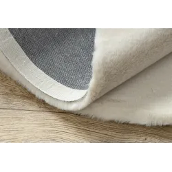 BUNNY rug perfect for children's rooms or gardens, adds coziness and style