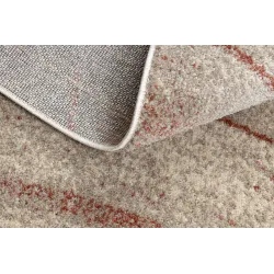 Perfect for the living room, FUSION 1617 rug in cream and terracotta shades