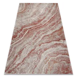 FUSION 9776 Beige Geometric Rug