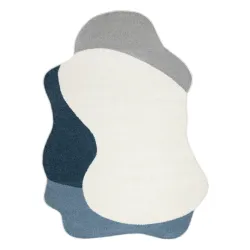 FUSION 5710 White Navy Rug