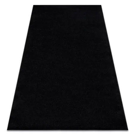 ETON PLUS Black Round Rug, sleek design, modern carpet for living room