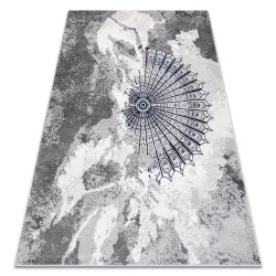 ALLURE 5715 Navy Geometric Rug