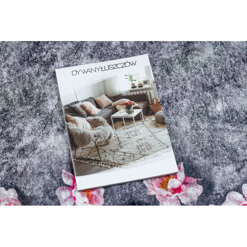 Floral Washable Rug ANDRE 28170