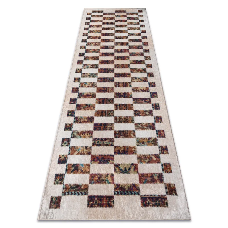 ANDRE Washable Geometric Rug