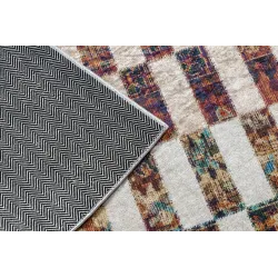 ANDRE Washable Geometric Rug