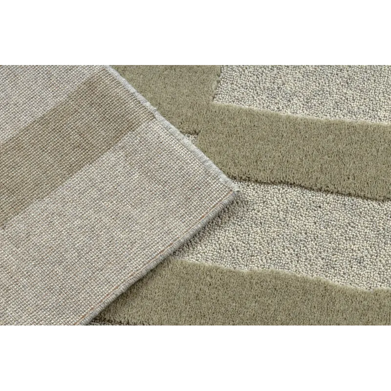 Rug with a geometric texture, perfect for living rooms or bedrooms
