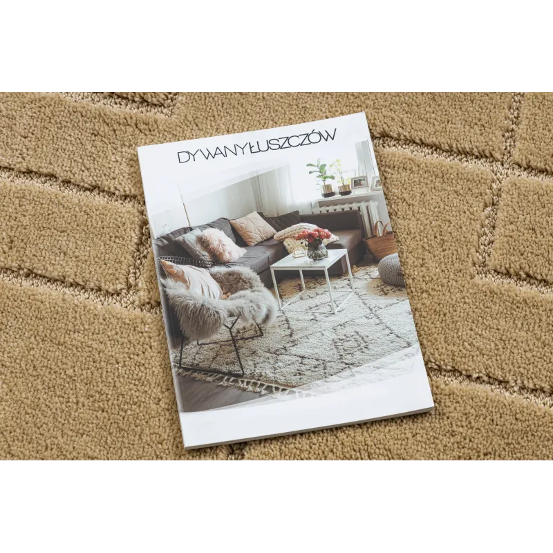 SUPREME Bathroom Rug Circle Beige LINES