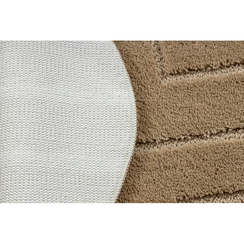 SUPREME Bathroom Rug Circle Beige LINES