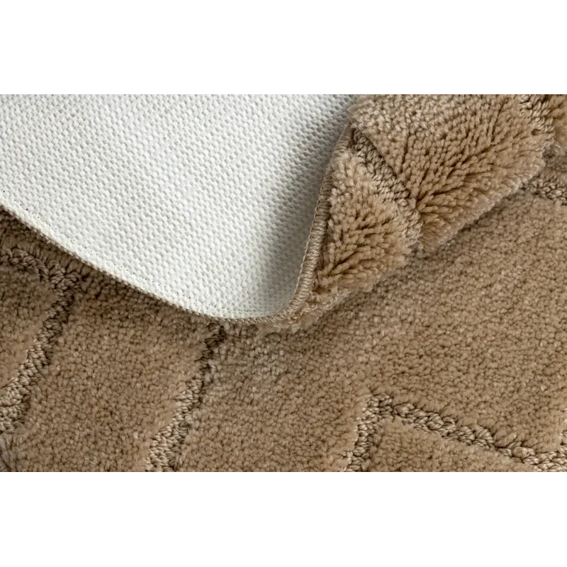 SUPREME Bathroom Rug Circle Beige LINES