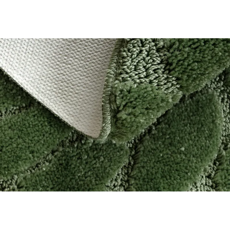 SUPREME Bathroom Round Rug STONES Green