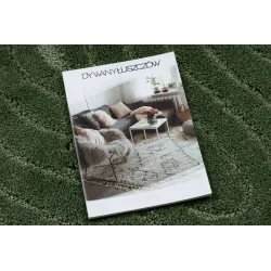 SUPREME Bathroom Rug Circle Green