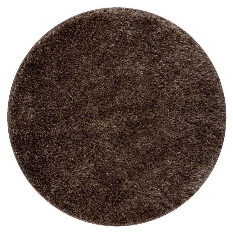 SYNERGY Bathroom Circle Rug Beige