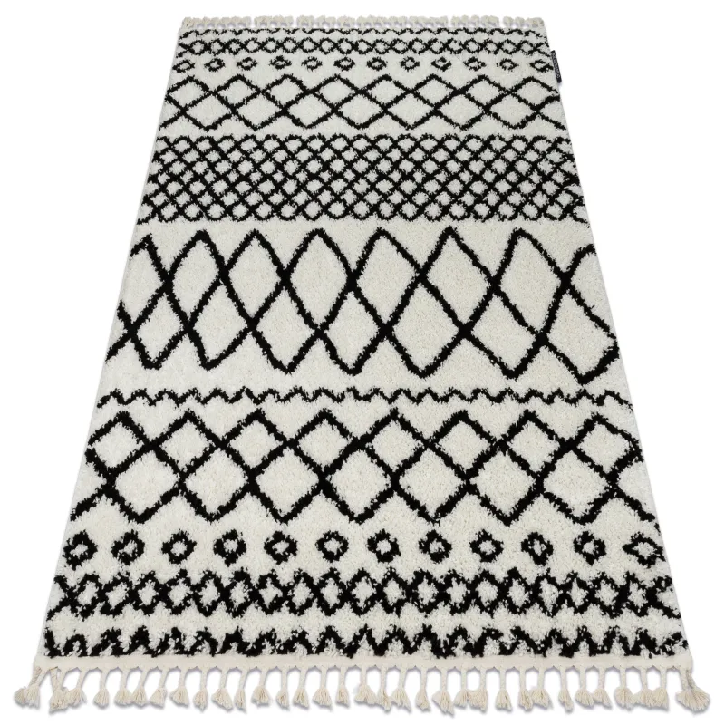 PROMO BERBER SAFI Rug White Black