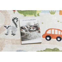 BAMBINO 1165 Zoo Washable Children's Rug