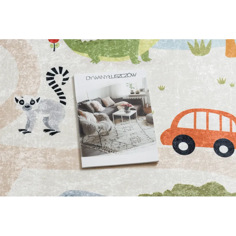 BAMBINO 1165 Zoo Washable Children's Rug